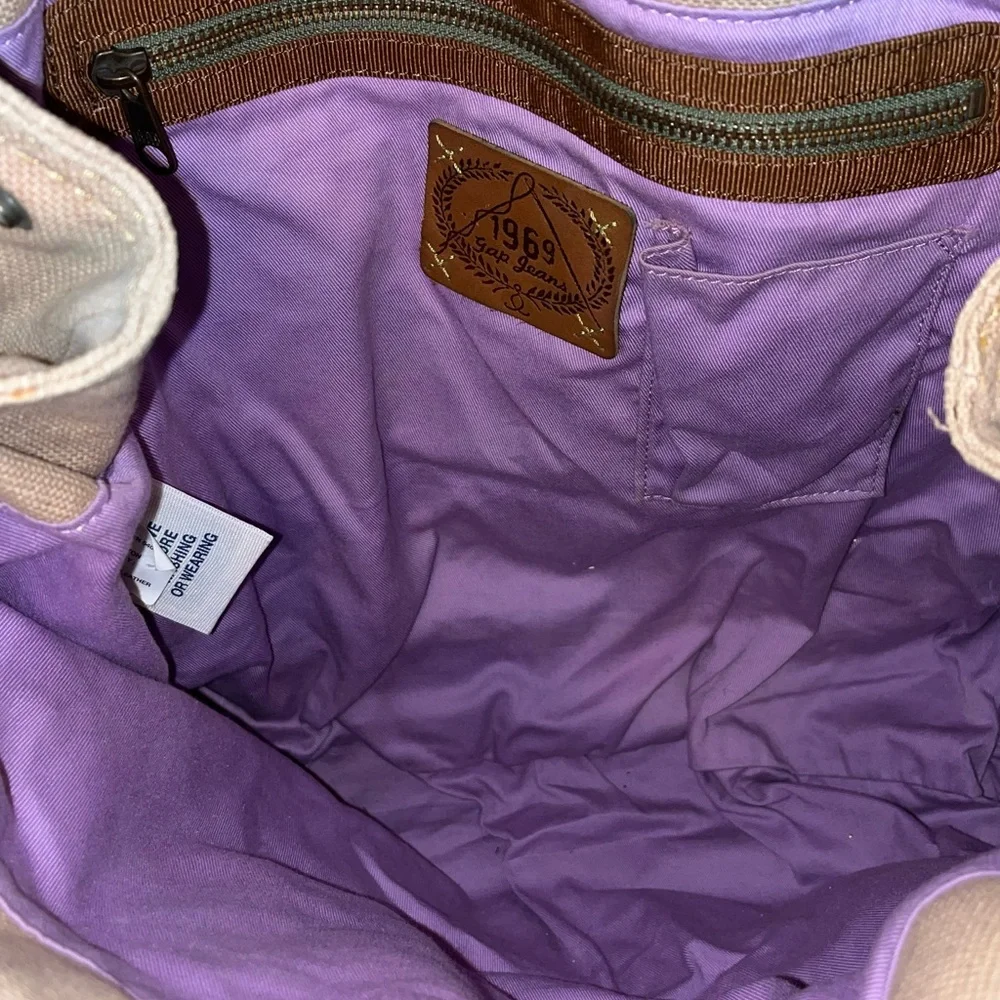 Gap Canvas Large Satchel - Picture 10 of 10